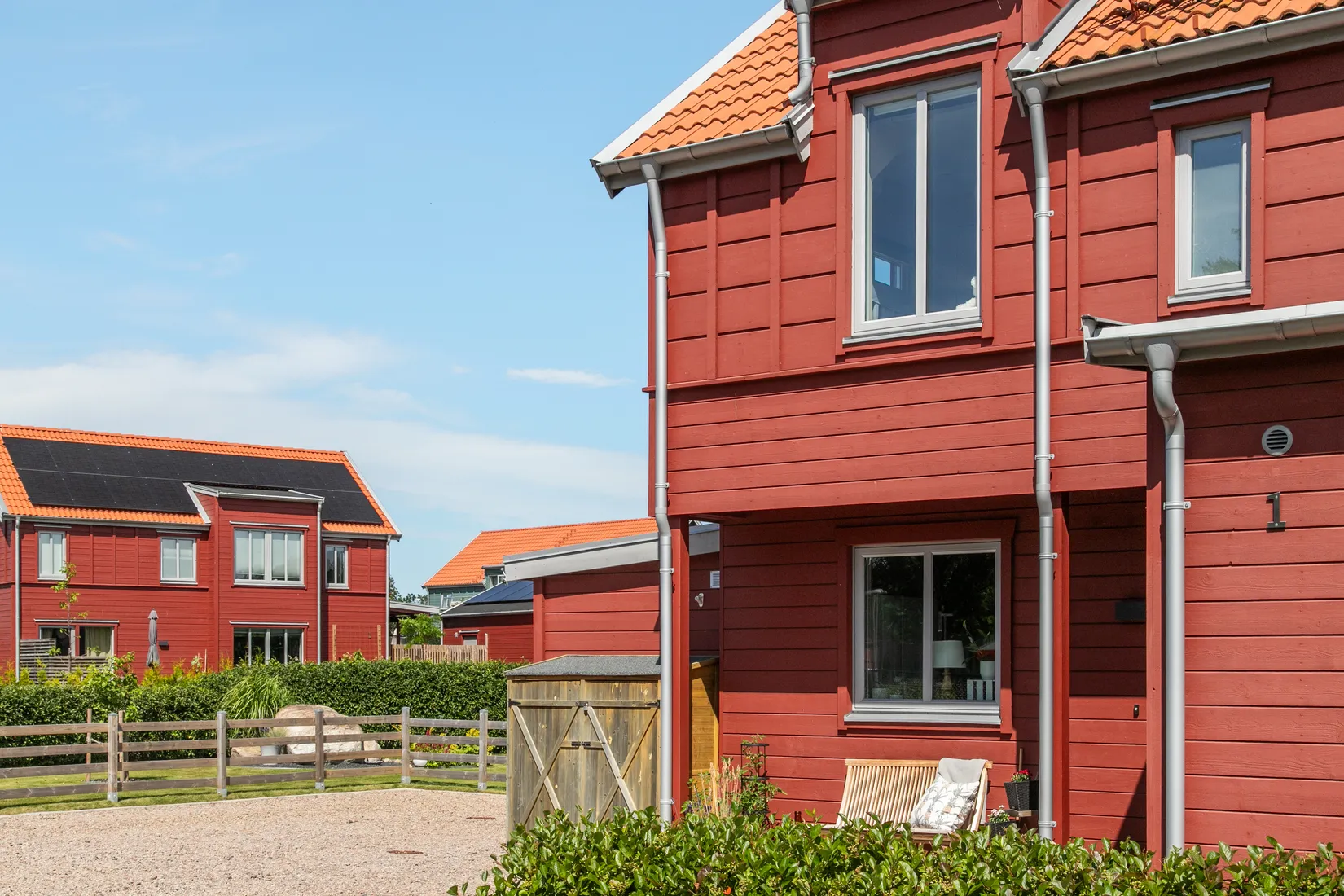 Villa, Radhus, Lalatoftsvägen 1, Tvååker, Varberg