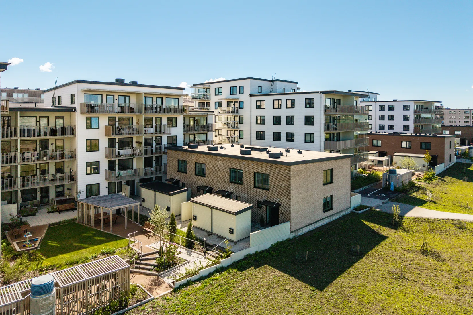 Radhus, Dränggränd 5, Kalkbrottet, Malmö