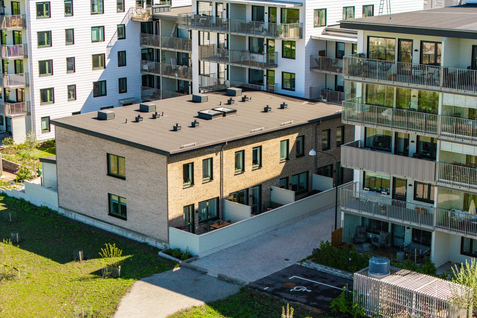 Radhus, Dränggränd 5, Kalkbrottet, Malmö