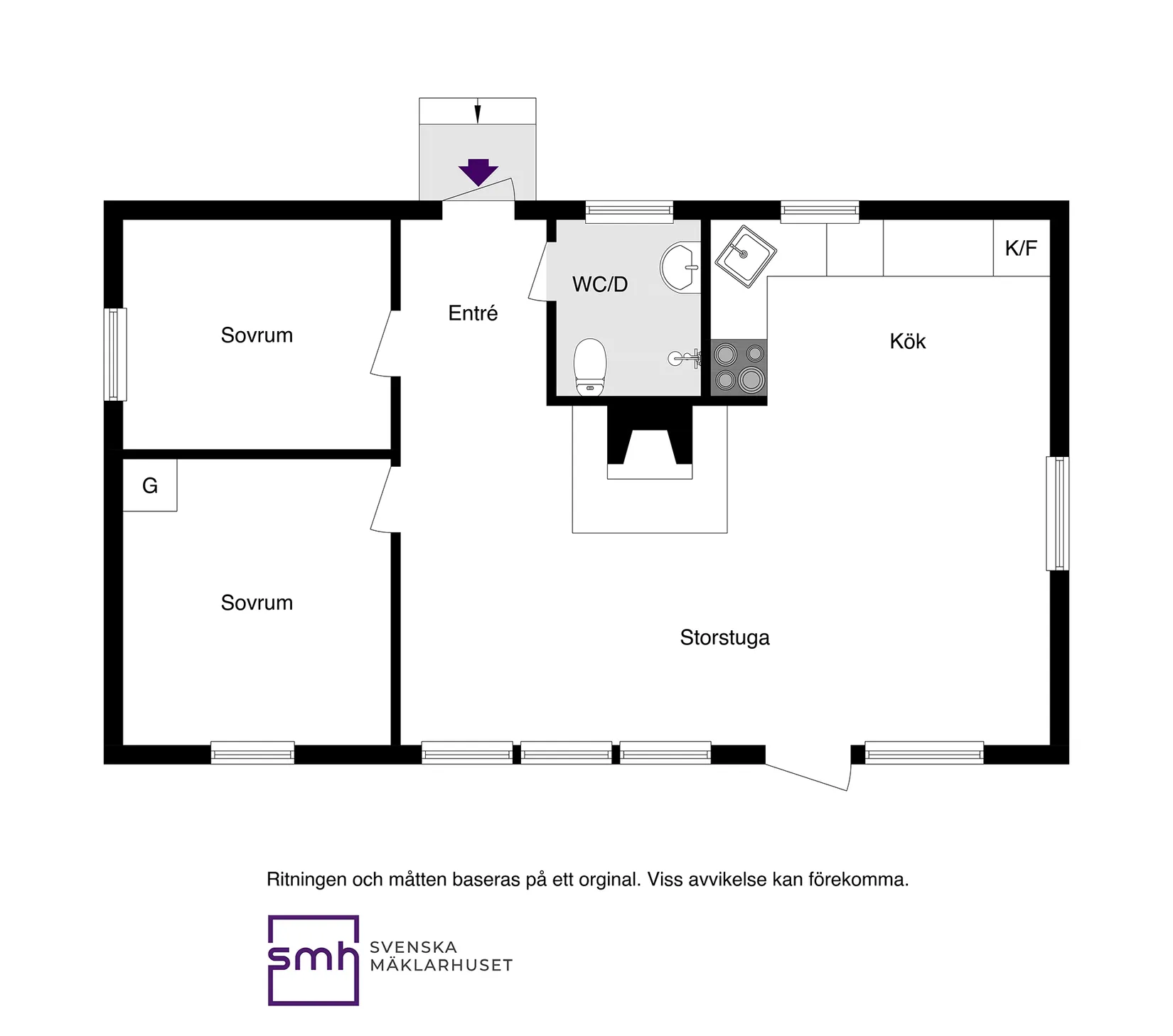 Fritidshus, Knektens backe 9, Ljusterö-Väsby, Österåker