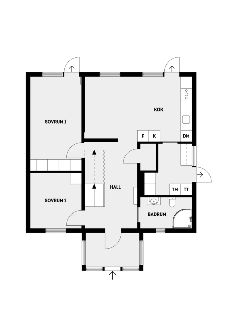 Villa, Burschstigen 7, Ella Gård, Täby