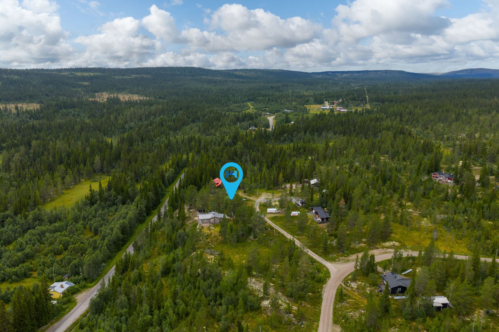 Tomt, Landet Furuvägen 5, Lofsdalen - Landet, Härjedalen