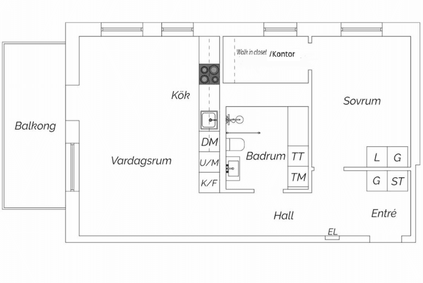 Bostadsrätt, Kavallerivägen 2B, Rissne, Sundbyberg