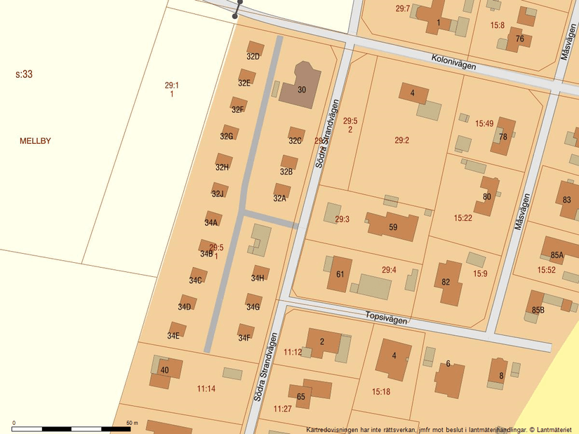 Villa, Södra Strandvägen 30, Mellbystrand, Laholm