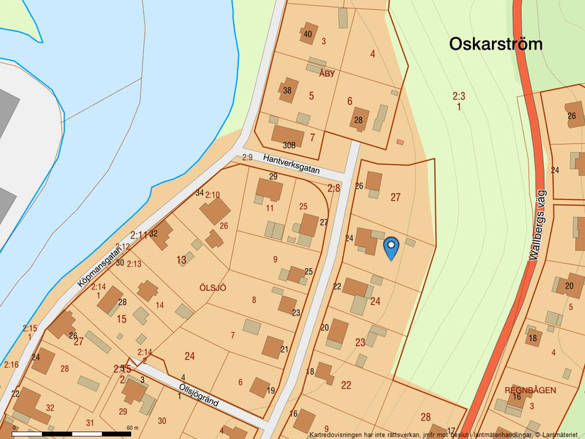 Villa, Hantverksgatan 24, Oskarström, Halmstad