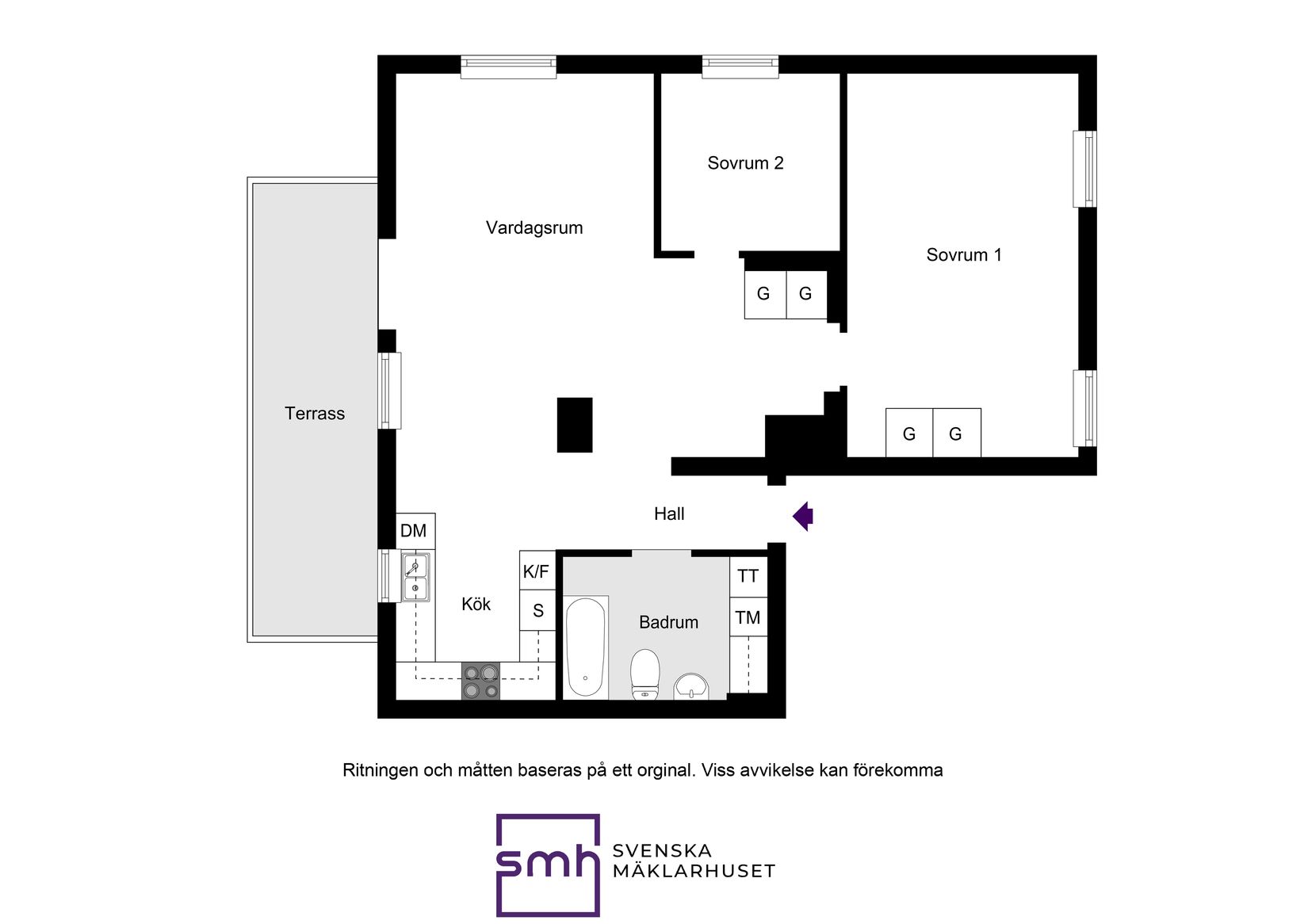 Bostadsrätt, Fredrikslundsvägen 47, Bromma / Åkeslund, Stockholm