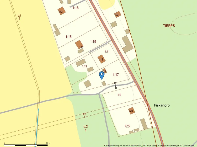 Villa, Postboda 124, Månkarbo, Tierp