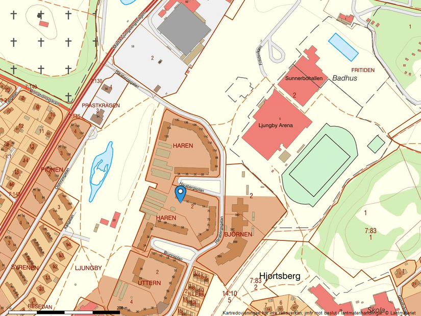 Bostadsrätt, Harabergsplan 1D, Centralt, Ljungby