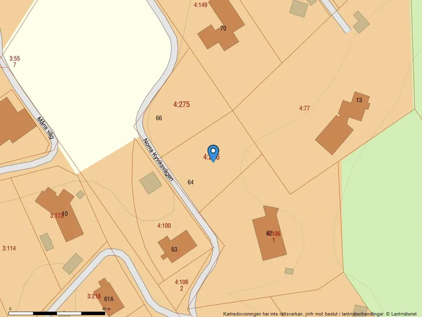 Tomt, Norra Kyviksvägen 64, Kullavik, Kungsbacka