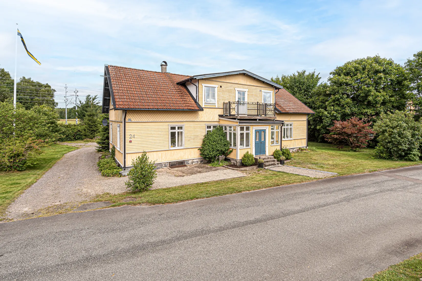 Villa, Vångagårdsvägen 24, Ballingslöv, Hässleholm