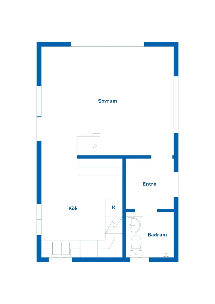 Fritidshus, Häggblomsvägen 64, Färila, Föne, Ljusdal