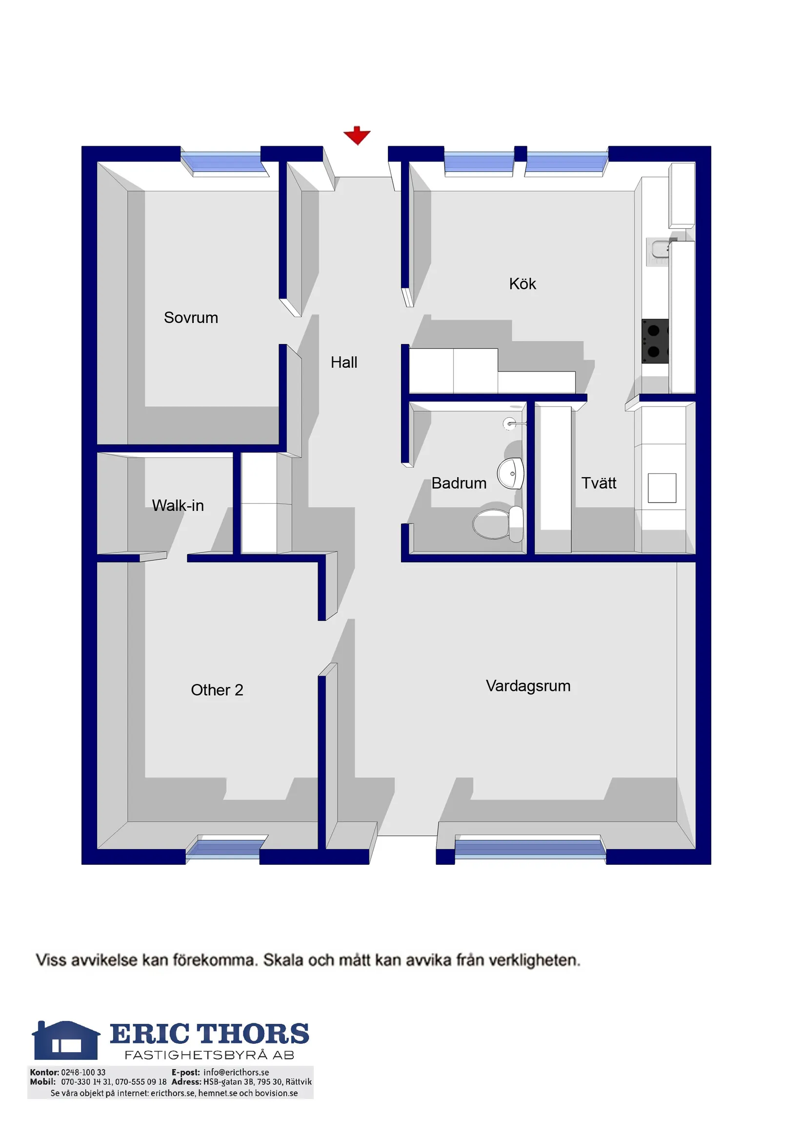 Villa, Gudfastvägen 7, Vikarbyn - Hjortgårdsområdet, Rättvik