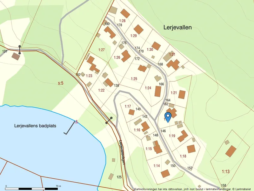 Villa, Lerjevallsvägen 162, Lerjevallen, Kristianstad
