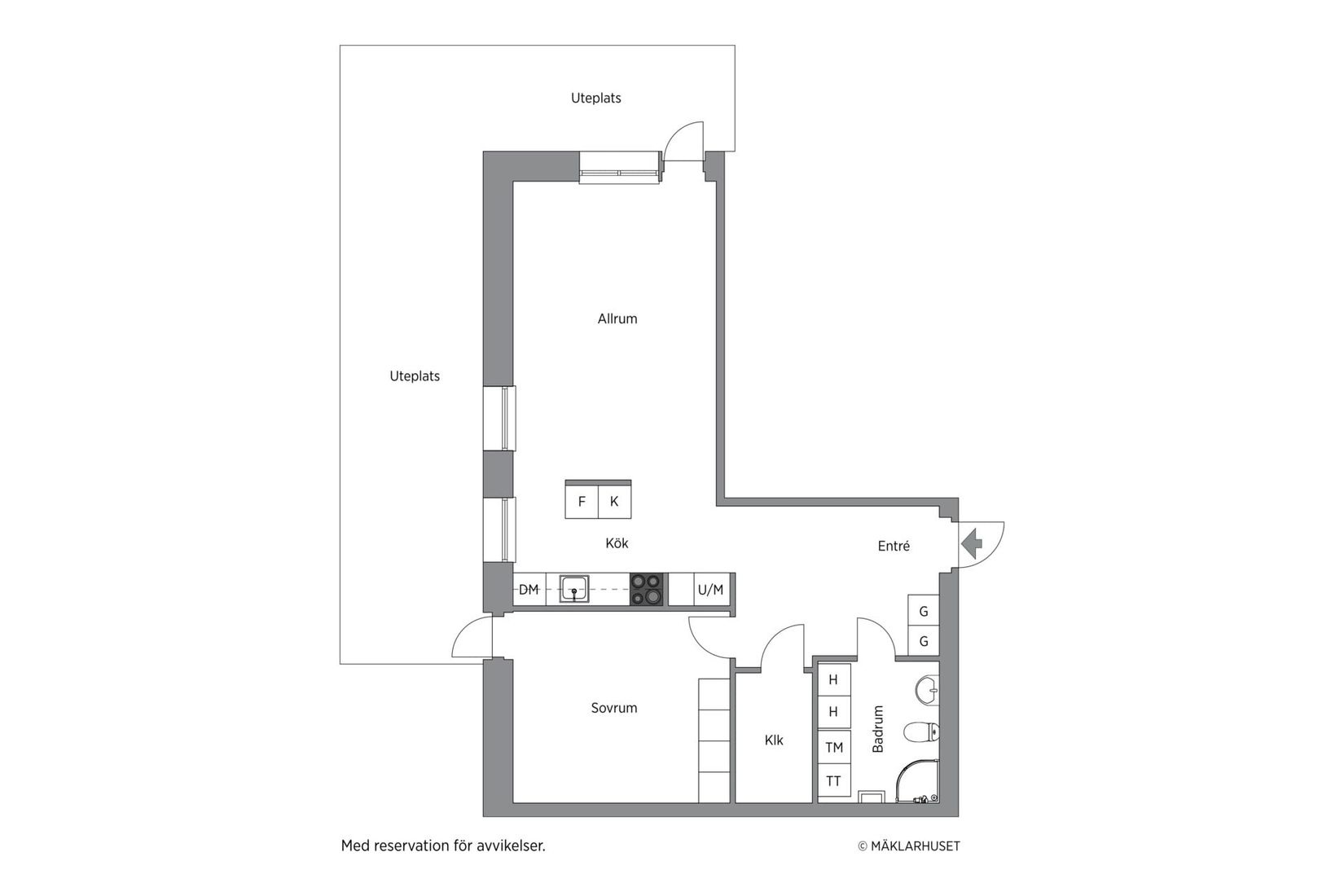 Bostadsrätt, Västra Hedängsvägen 1b, Bollebygd