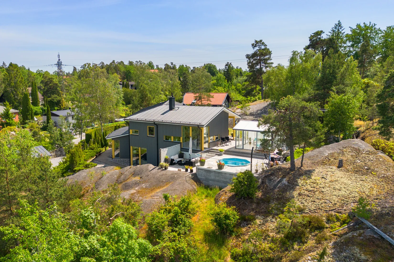 Villa, Poppelvägen 51, Fornudden-Persudde, Tyresö