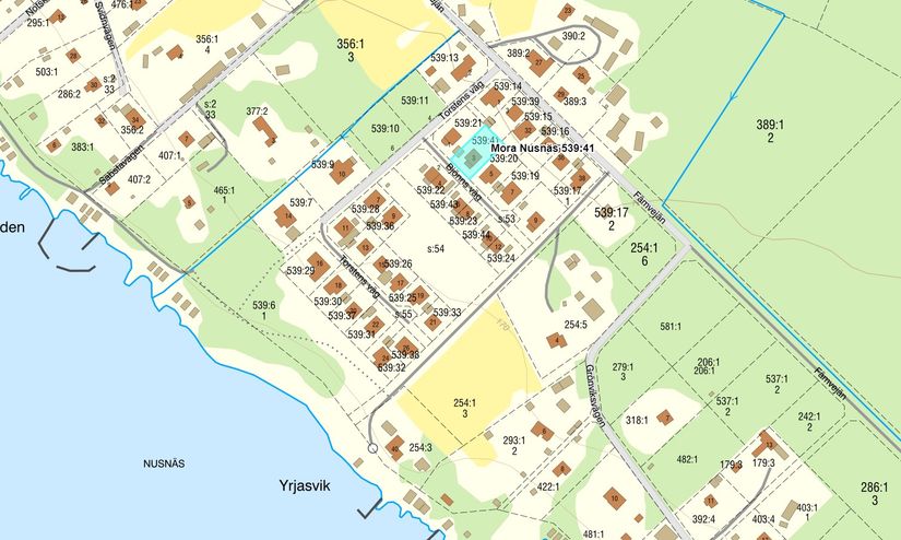 Villa, Bjönns väg 3, Nusnäs, Mora