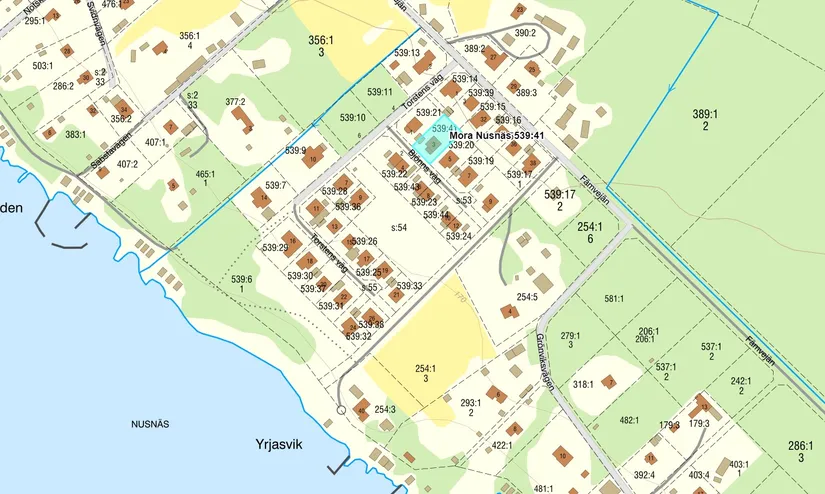 Villa, Bjönns väg 3, Nusnäs, Mora