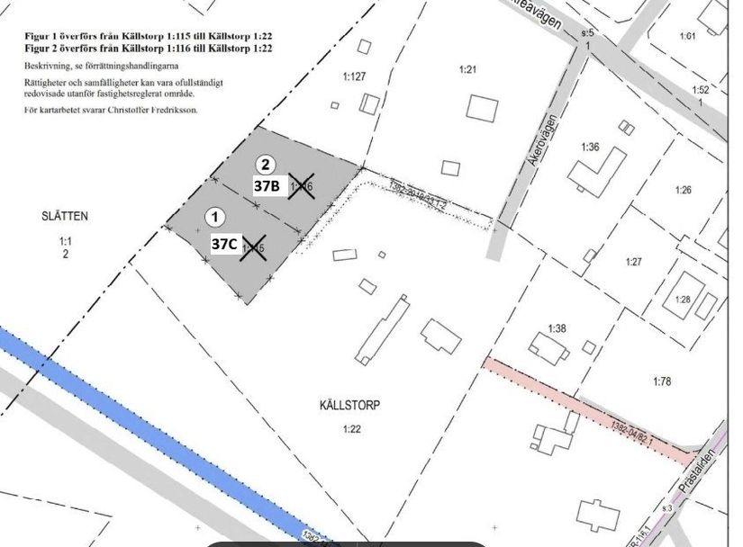 Tomt, Skreavägen 37B, Skrea, Falkenberg