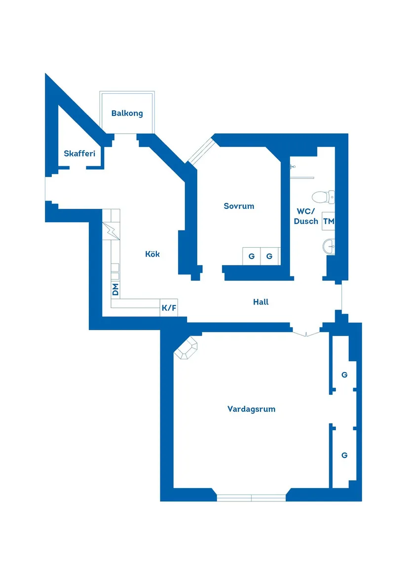 Bostadsrätt, Södra Skeppsbron 4, Brynäs, Gävle