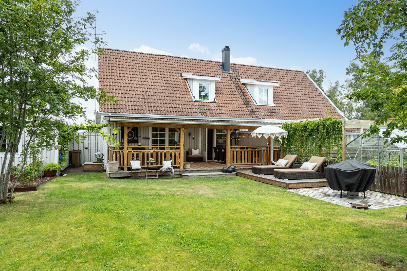 Villa, Radhus, Idrottsvägen 7B, Timmernabben, Mönsterås