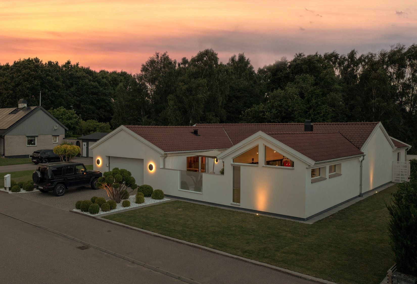 Villa, Bonnagårdsvägen 12, Söndrum, Halmstad