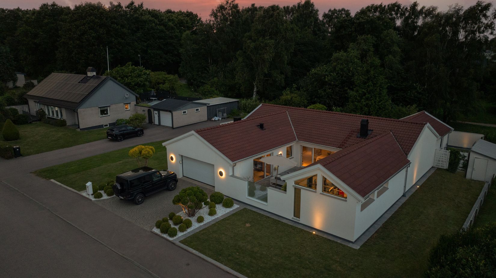 Villa, Bonnagårdsvägen 12, Söndrum, Halmstad