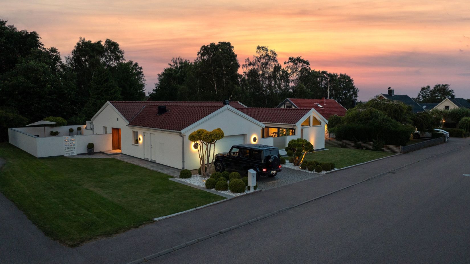 Villa, Bonnagårdsvägen 12, Söndrum, Halmstad