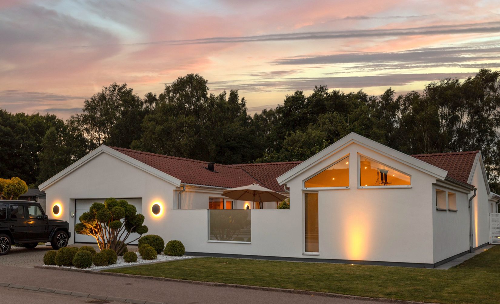 Villa, Bonnagårdsvägen 12, Söndrum, Halmstad