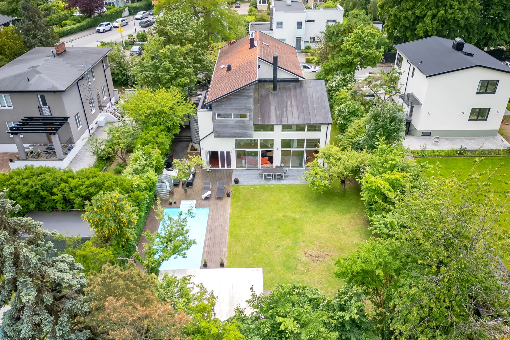 Villa, Vikingsbergsvägen 23, Bellevue Sjösida, Malmö