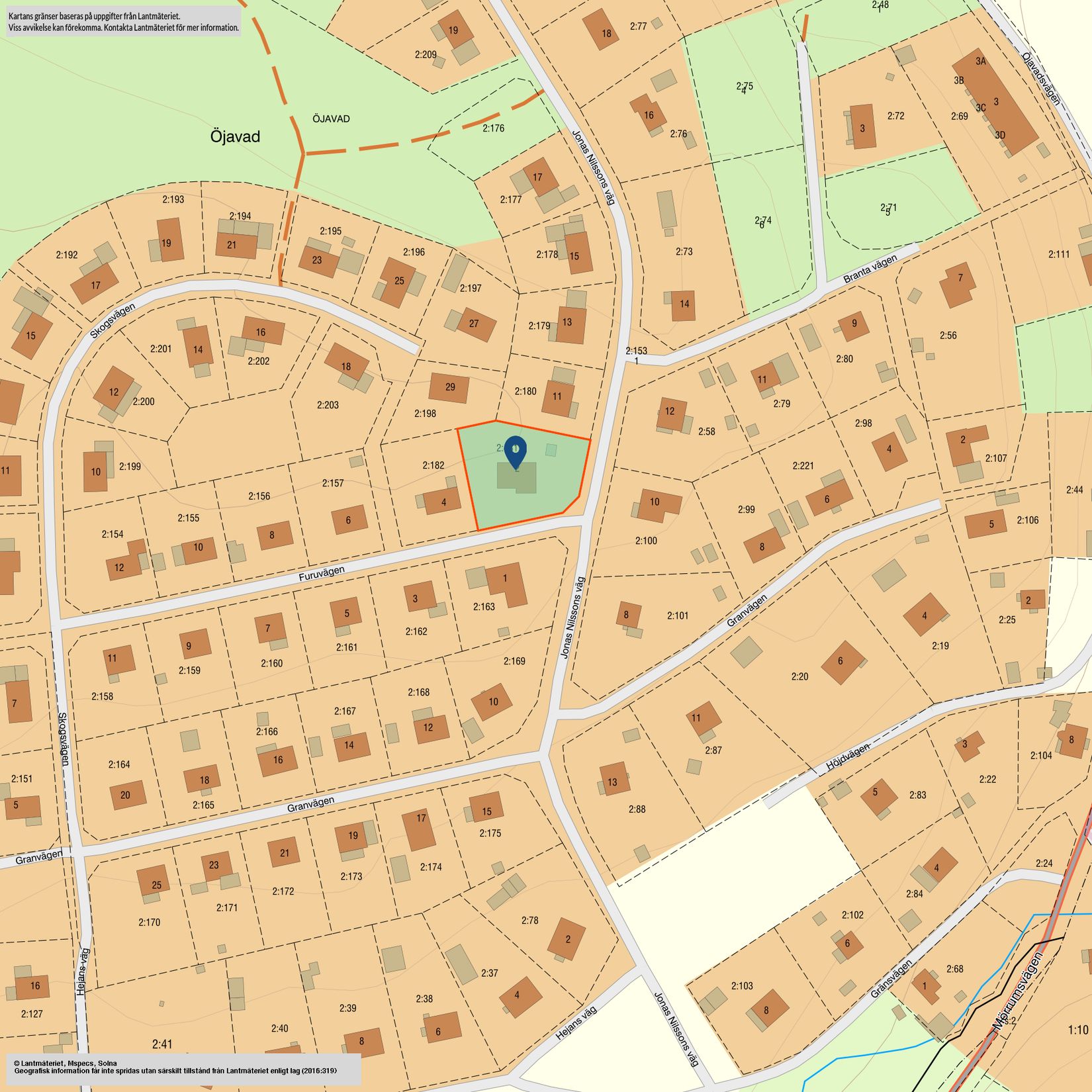 Villa, Furuvägen 2, Öjavad, Karlshamn