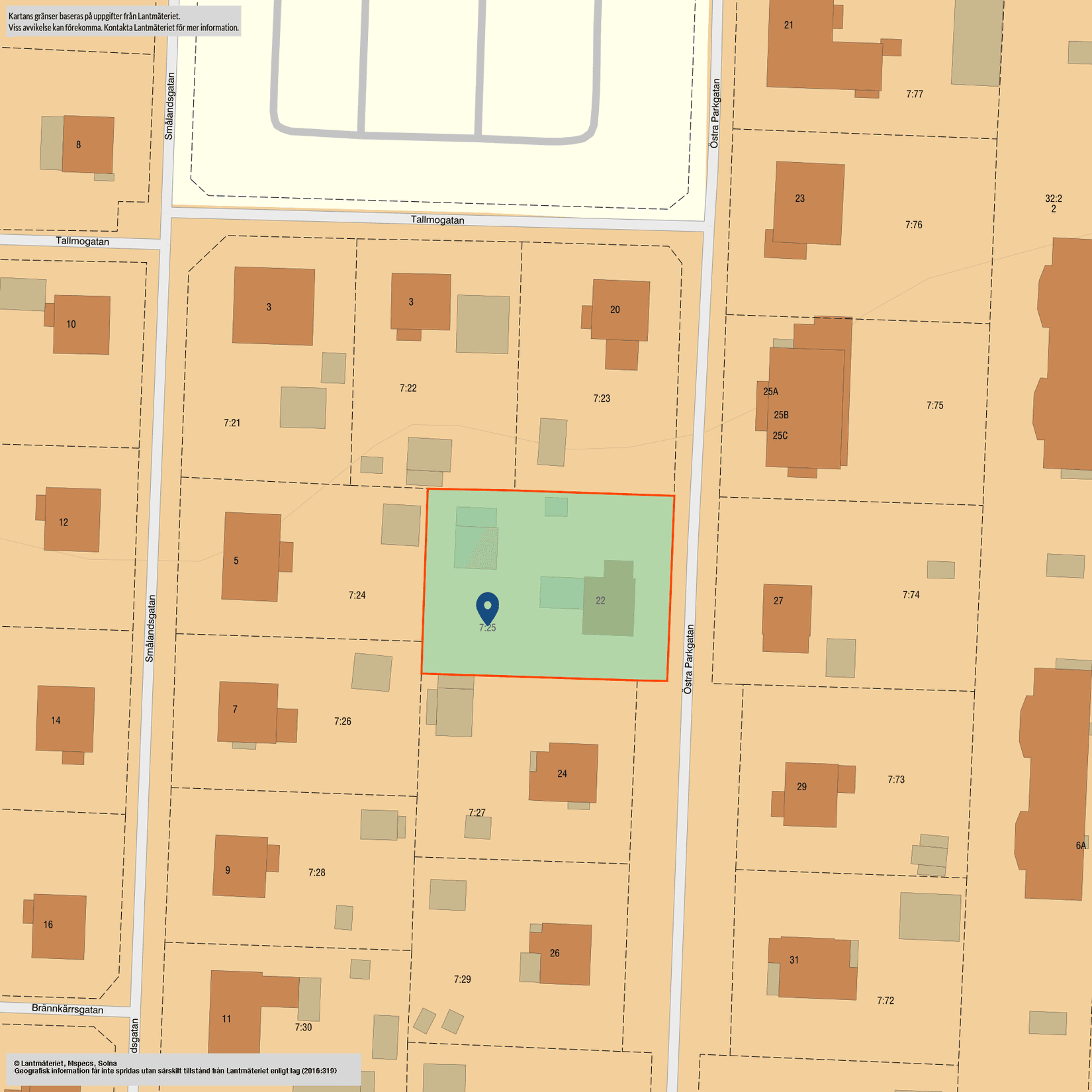 Villa, Östra Parkgatan 22, Hofors