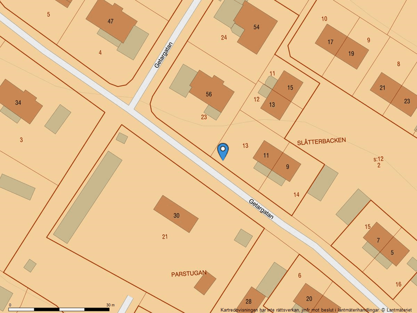 Villa, Getargatan 11, Bergsbyn, Skellefteå