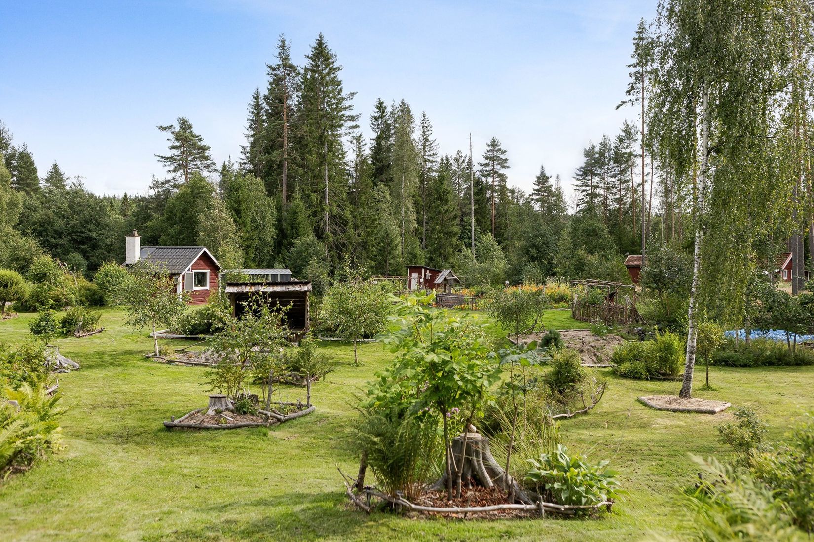 Villa, Hyttings fäbodar 1, Borlänge