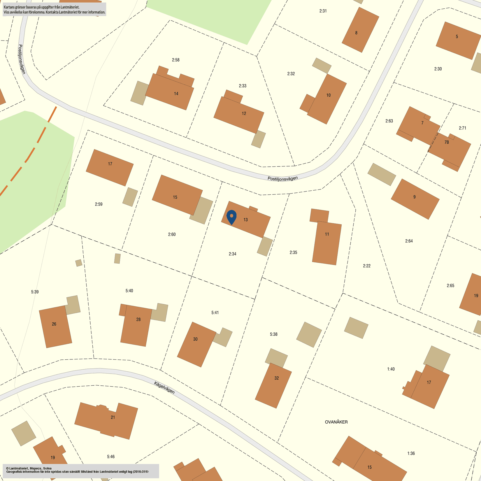 Villa, Postiljonsvägen 13, Centralt, Hofors