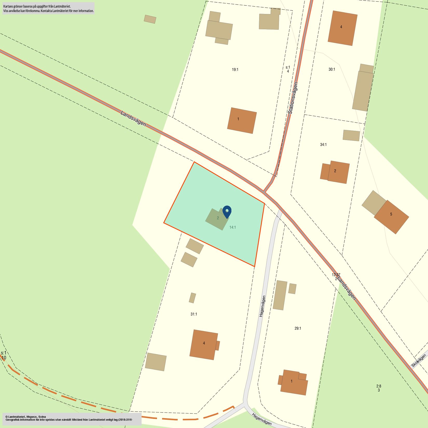 Villa, Hagenvägen 2, Vad, Smedjebacken