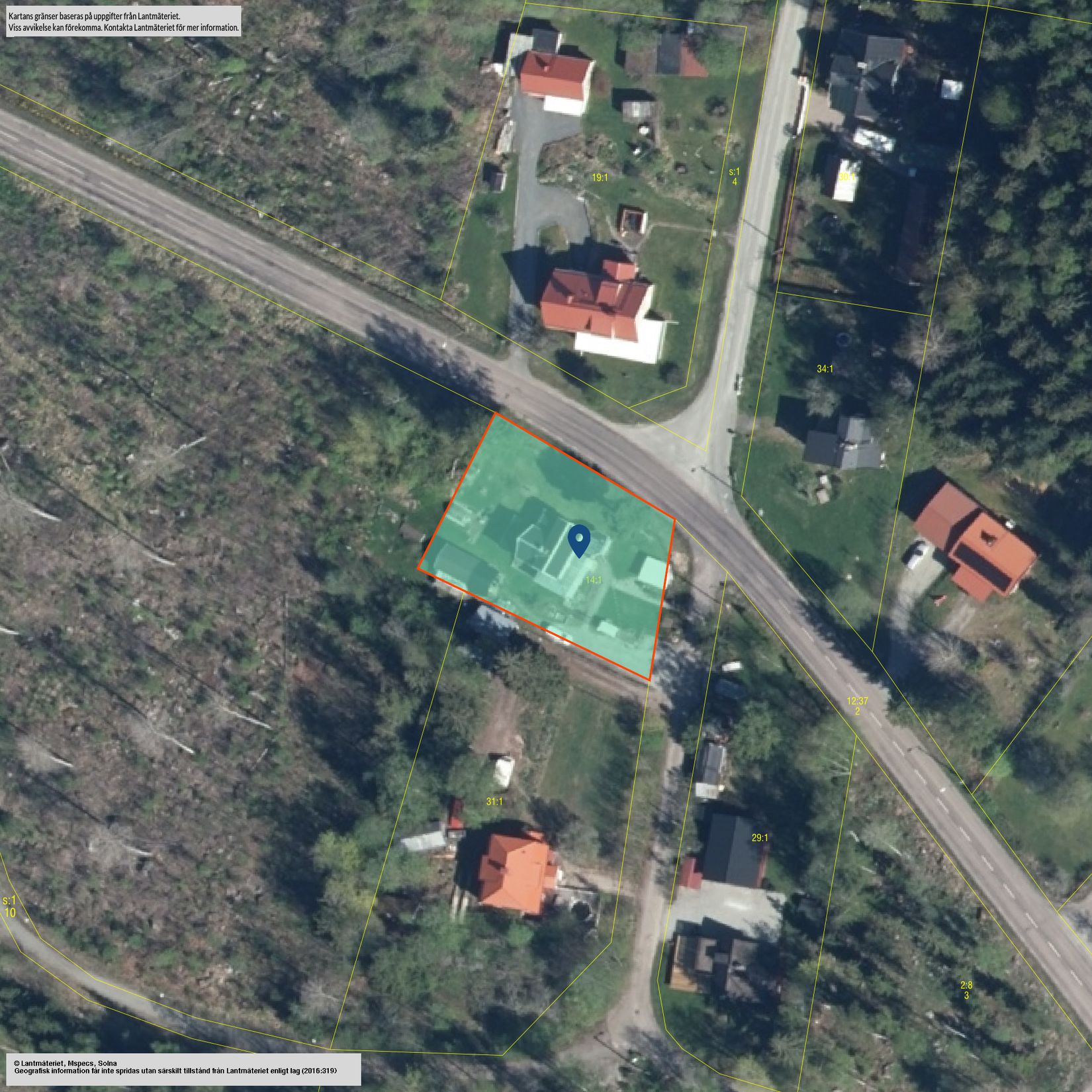 Villa, Hagenvägen 2, Vad, Smedjebacken