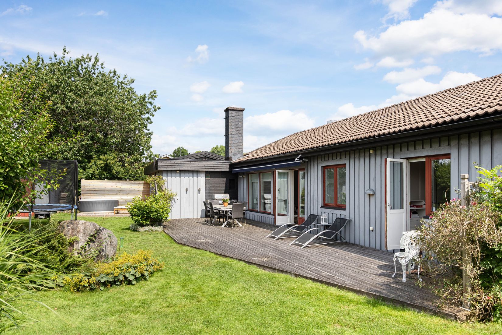 Villa, Matsgårdsvägen 14, Simlångsdalen, Halmstad