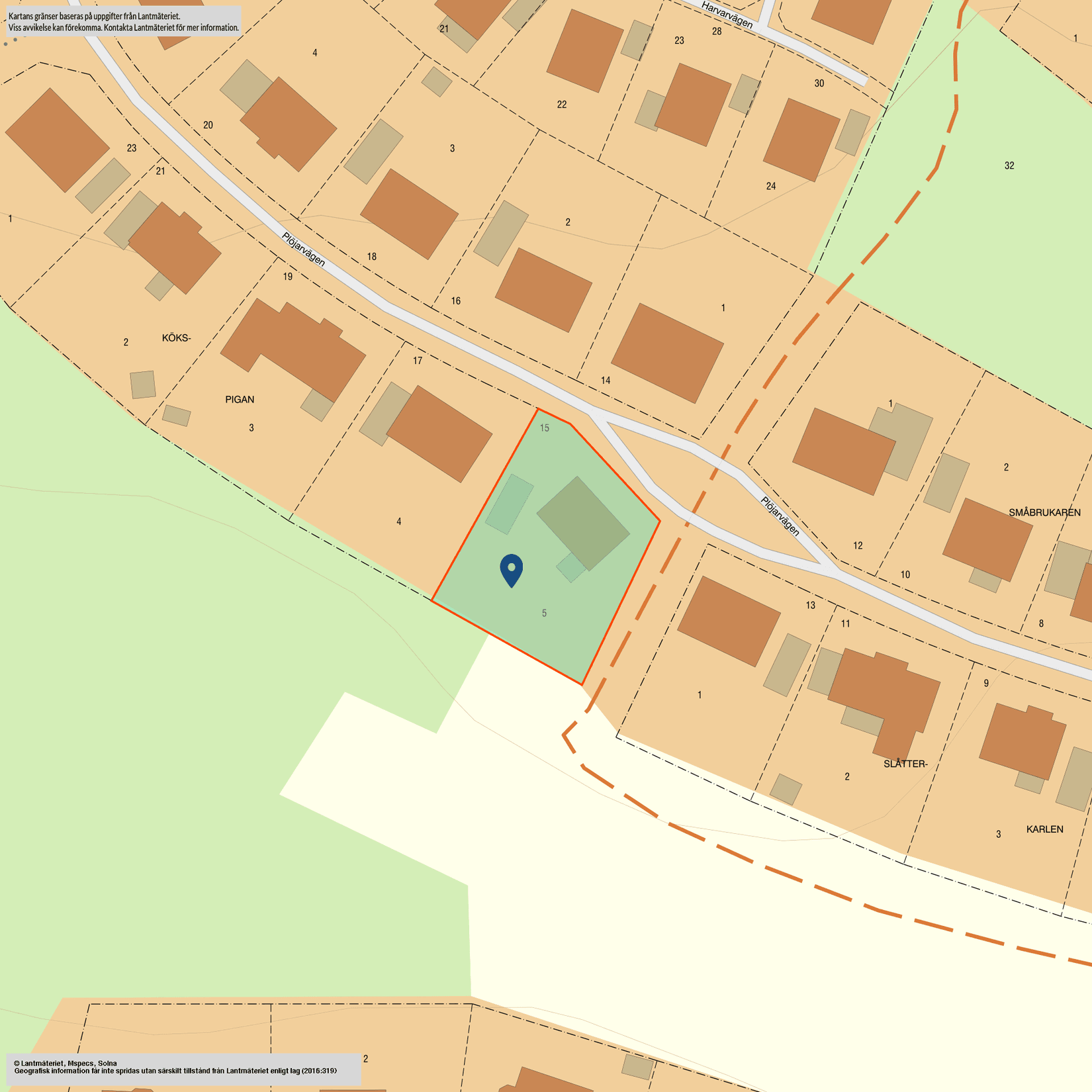 Villa, Plöjarvägen 15, Enhörna, Södertälje