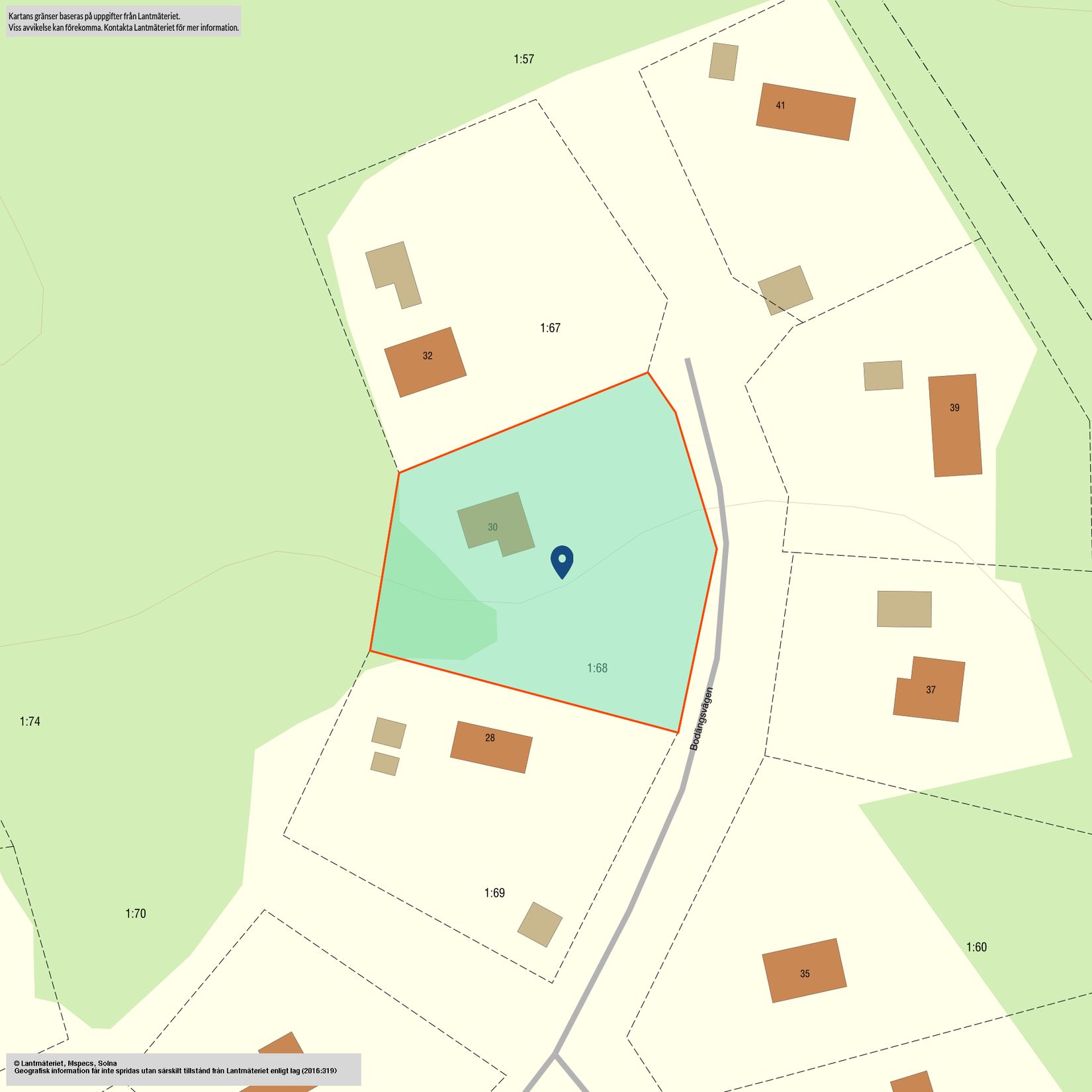 Övrigt, Bodängsvägen 30, Källsmora, Norrtälje