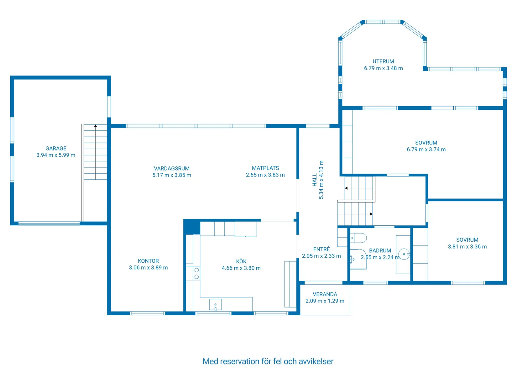 Villa, Gullvivegatan 5, Marieberg, Motala