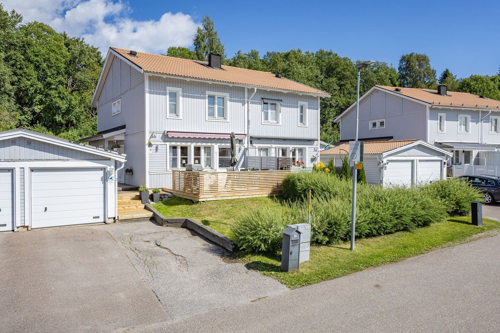 Radhus, Påskvägen 36, Sundsbruk, Sundsvall