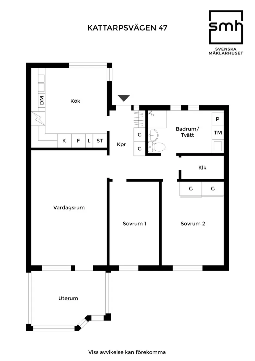 Bostadsrätt, Kattarpsvägen 47, Eslöv