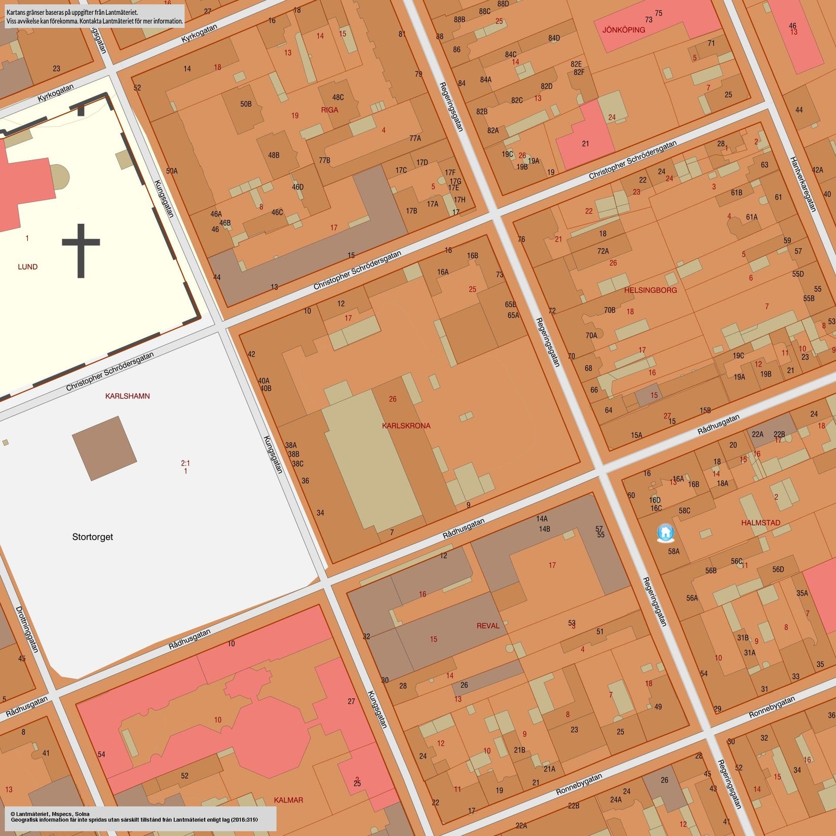 Bostadsrätt, Regeringsgatan 58B, Centralt, Karlshamn