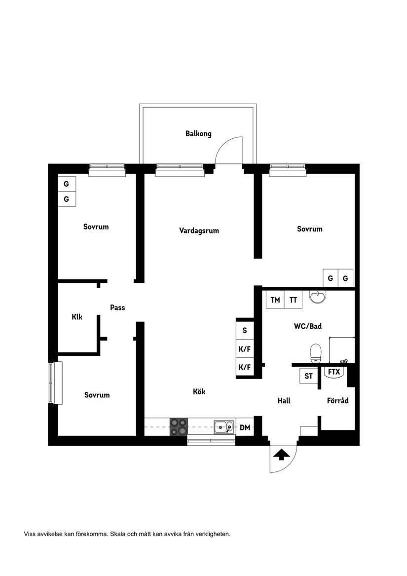 Bostadsrätt, Kycklinggränd 6D, Granlunda, Trelleborg