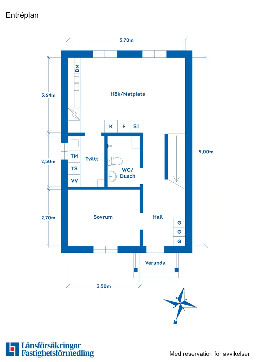 Bostadsrätt, Verkstadsvägen 123 D, Verkstadsön, Motala