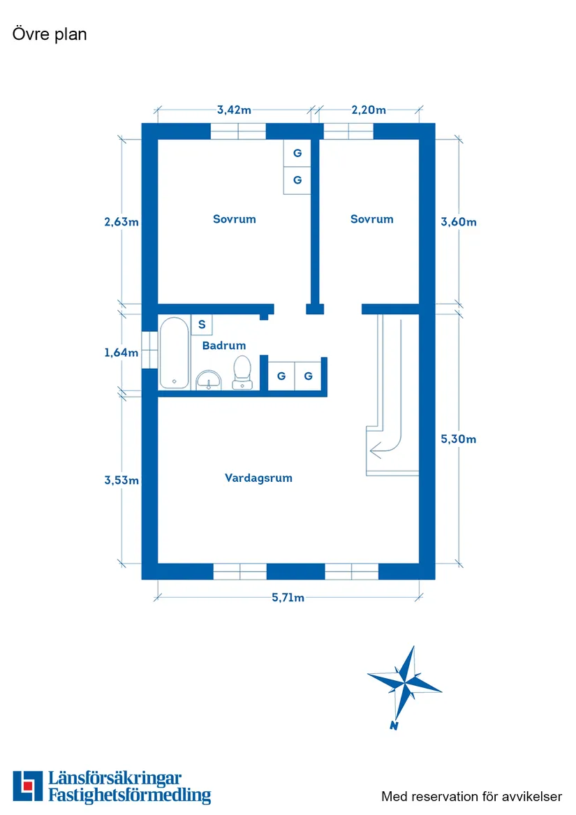 Bostadsrätt, Verkstadsvägen 123 D, Verkstadsön, Motala