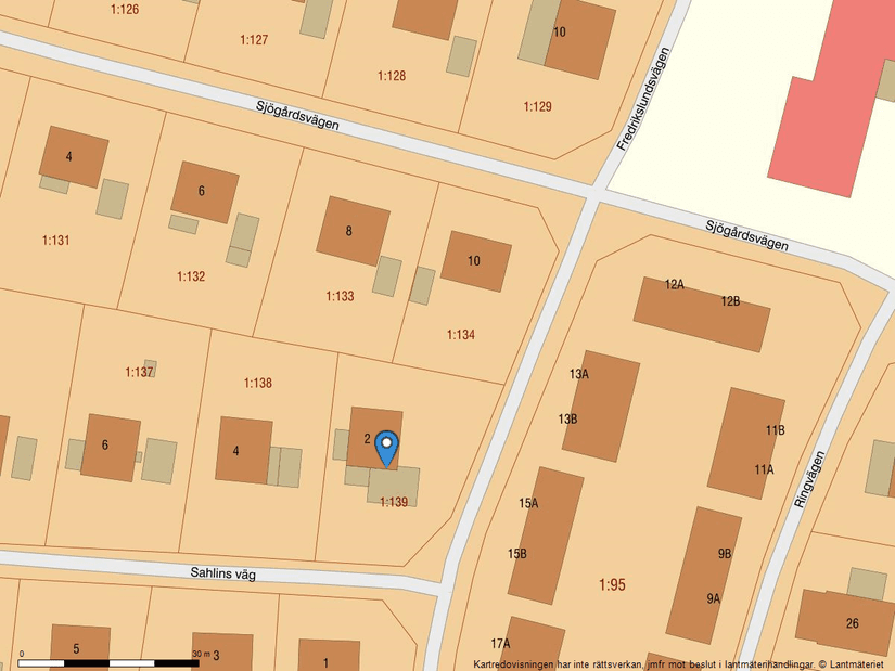 Villa, Sahlins väg 2, Hylte