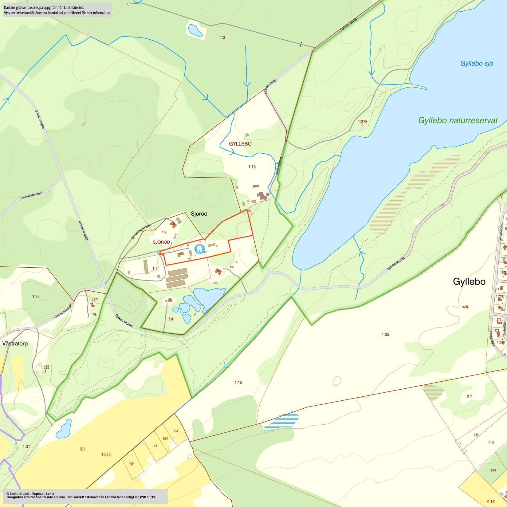 Villa, Sjörödstorpsvägen 6, Sjöröd, Simrishamn