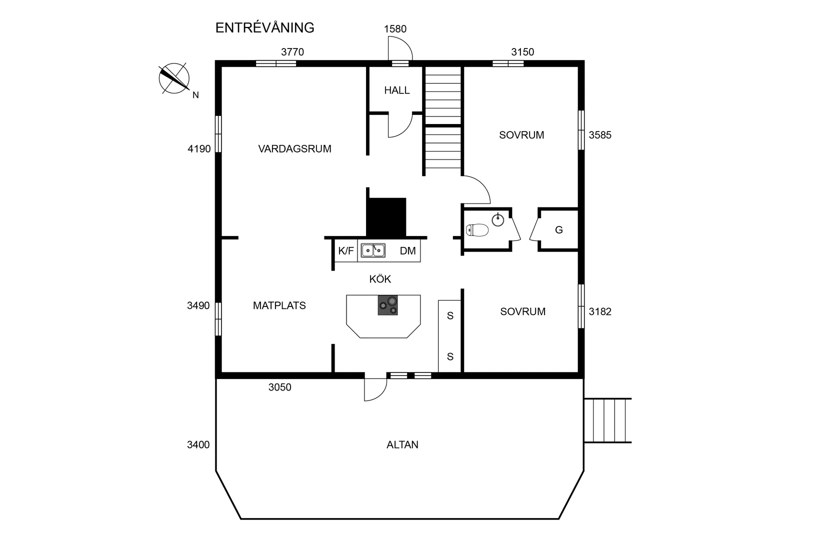 Villa, Smedjegatan 23, Vara