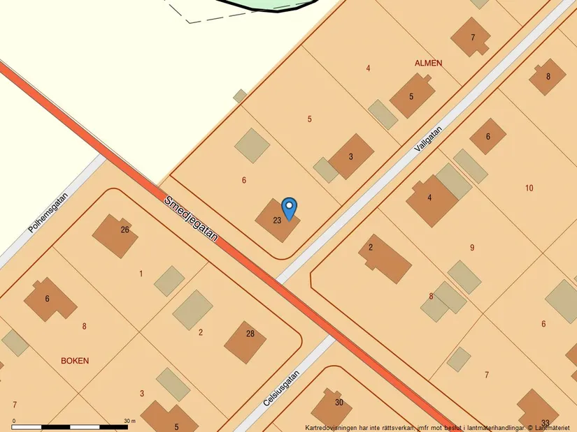 Villa, Smedjegatan 23, Vara